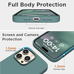 COFFKER Designed for iPhone 14 Pro Case, Liquid