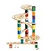 Hape Quadrilla Wooden Marble Run Construction System, Vertigo, with Bonus Marble Catcher Toy, Multicolor