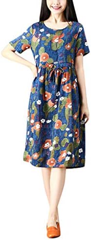 ミニドレス 花柄 大きいサイズ 結婚式 半袖 レディース カップ付き 体型カバー ノースリーブ ワンピース ドレスカバー セクシー ハイウエスト きれいめ 綿麻 ゆったり マタニティ 着痩せ お洒落 旅行 ニット チュニック スカート M2e Com Au