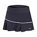 32e-SANERYI Women's CoolDry High Elastic Tennis Athletic Skirt with Shorts (4 Colors / 5 Size X-Small to X-Large) #2021