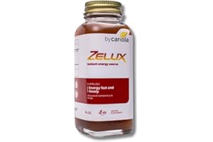 BY CARIOLA Zelux Supplement 4 oz Energy Source - Men's Test Booster - Natural Stamina - Endurance - Energy Booster - Damiana, Tribulus Terrestri, Ginkgo Biloba, Maca
