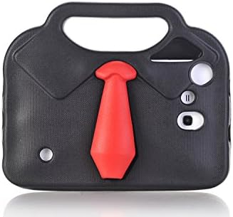 Samsung Galaxy Tab 3 / 3 Lite Kids Cases 7 Inch Kids Proof Shockproof Protective Stand Case Durable Light Weight EVA Foam Carry Handle Kickstand Case for Tab 3 /3 Lite Table 7.0 In by RICKI (Black)