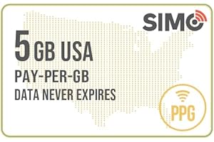 SIMO Solis US Pay-Per-GB Card 5GB