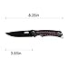CIMA Fixed Blade Survival Knife Full Tang Hunting Knife with Magnesium Fire Starter(G10 handle)