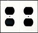 64 Pack Electrical Outlet Gasket Covers, Draft Stopper Foam Insulator Gaskets