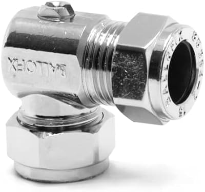 Underfloor Heating Express 15mm Angle Isolating Valve WRAS Approved