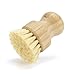 Cleaning Brushes for Cast Iron Skillets Pots Pans Dishes Fruits and Vegetables - 2 Pcs