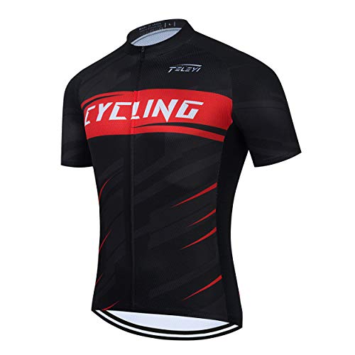 PSPORT Men's Cycling Jersey Summer Boys Mountain