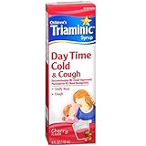 Children's Triaminic Cold & Cough Syrup - Day Time Cold & Cough Relief - Cherry Flavored - Net Wt. 4 Fl Oz (Pack of 2)