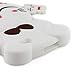 Mulafnxal White Lucky Cat Case for LG Aristo 2,3D Soft Silicone Tribute Dynasty/K8 2018 2017//K4 2017 MS210n Cases,Cute Kids Girls Cartoon Cover,Kawaii Animal Character Rubber Protector for LG Phoenix