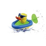 4inLoveMe Bath Toys Rope Duck Boat for Baby Toddlers Bathtub Toy