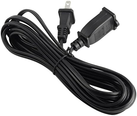3M 10A AC Power Supply US Plug 2-Prong Male/Female Extension Cord Cable Adapter
