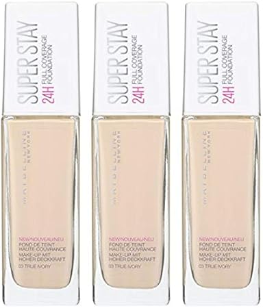 Superstay 24h Fondotinta 03 True Ivory Set Di 3 Amazon It Bellezza