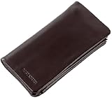 Men's Hot Sell Soft Leather Cowhide Luxury Trifold Passcase Wallet Long Purse Business Clutch Handbag Case with 16 Credit Card Holder