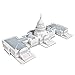 CubicFun 3D Puzzles for Adults Kids the U.S. Capitol Architectures Model Kits Building Toys, Gifts for Woman Men, 132 Pieces