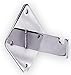EZ-Mannequins White Gridwall Mount - Pack of 12 Heavy Duty Wall Mount Bracket Perfect for Gridwalls, Grid Panels, and SlatGrid Panels