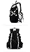 American shield Laptop Backpack Traveling Bag Outdoor Hiking Backpack Student School knapsack Rucksack Lightweight AS6101 (Black)