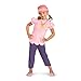 Disney Jake And The Neverland Pirates Izzy Classic Costume, Pink/Purple, Child size Large 4-6X