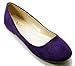 Walstar Women Suede Ballet Flat Shoes