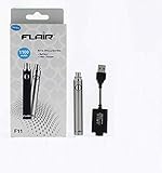 1100mah Silver Slim Oil Premium Pen Battery and USB Charger