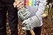 JustForKids Kids Work and Gardening Gloves with Rubberized Safety Cuff, Children and Youth age 6 Years Old, Premium Leather and Cotton