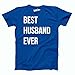 Mens Best Husband Ever Funny Wedding Marriage T shirt
