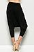 ANNABELLE Women's Comfy Harem Jogger Pants Black X-Large P9000