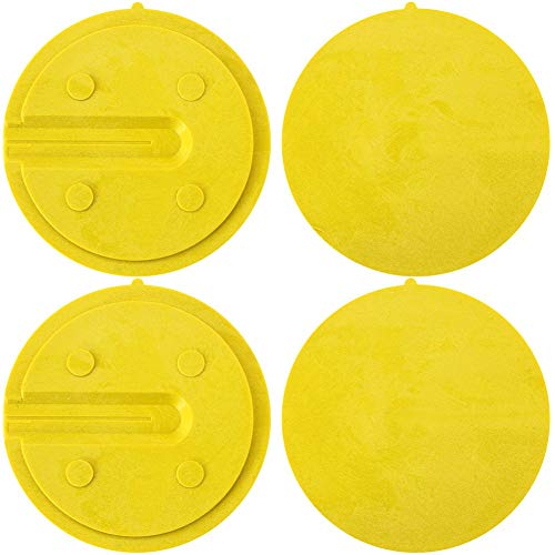 Platte River 934890, Machinery Accessories, Band Saws, Band Saw Zero Clearance Inserts (yellow), 4-pack