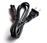 Bargains Depot Product 4 feet US Standard 2-Prong/Pins AC Power Cord Cable/Lead For Olympus Camera Battery Charger AC Adapter