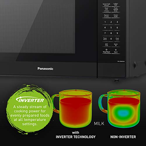 Panasonic Compact Microwave Oven with 1200 Watts of Cooking Power