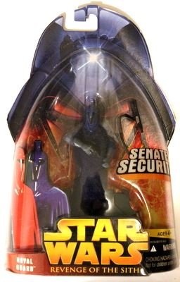 Star Wars Revenge of the Sith ROTS Episode 3 figures Royal Guard blue Senate Security #23