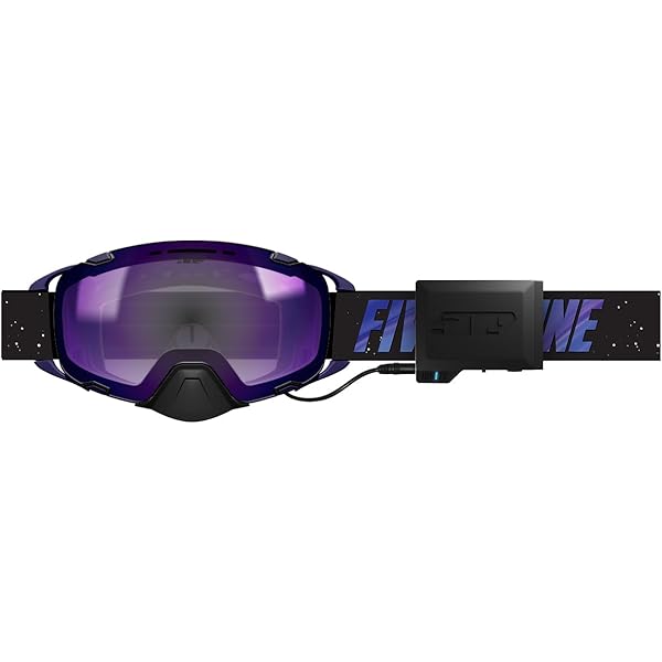 Amazon.com: 509 Sinister MX6 Fuzion Flow Goggle (Black) : Automotive