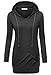 BAISHENGGT Women's Raglan Long Sleeve Tunic Sweatshirt Hoodie