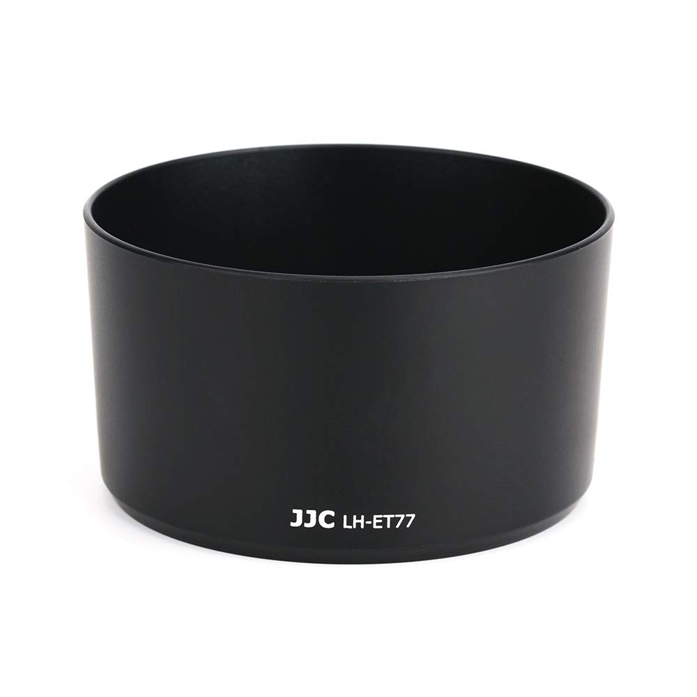 JJC Bayonet Lens Hood for Canon RF 85mm f/2 Macro IS STM Lens on Canon EOS R R5 R6 RP DSLR Camera - Replaces Canon ET-77 lens hood DSLR Camera Photo Photography