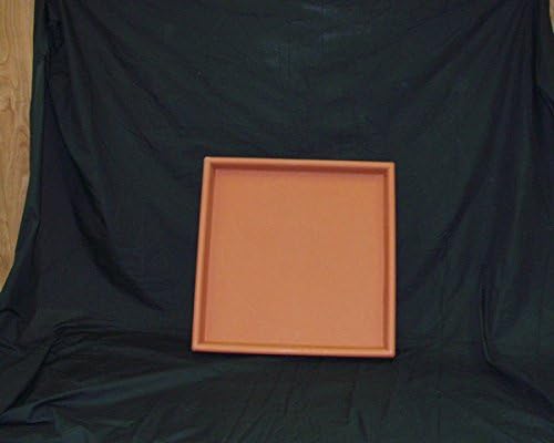 Riverside Plastics SQSA24 Square Saucer, 21 x 21 in.