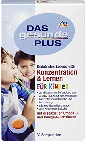 Das Gesunde Plus Konzentration Lernen Fur Kinder Softpastillen