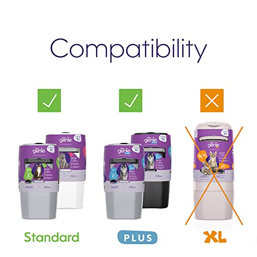 Litter Genie Jumbo Refill Bags (1Pack) MultiLayers of OdorBarrier
