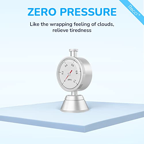 RECCI 2.5 Inch Twin Mattress Topper, Gel Infused Memory Foam Mattress