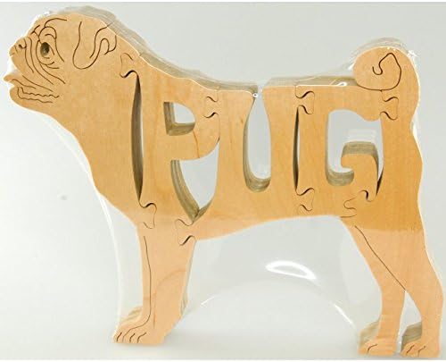 Pug Dog - Wooden Jigsaw