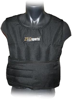 ZFOsports? - 20LBS -UNISEX- Comfortable Exercise Adjustable Weighted Vest by ZFOsports