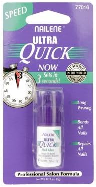 Nailene Ultra Quick Nail Glue (Pack of 4)