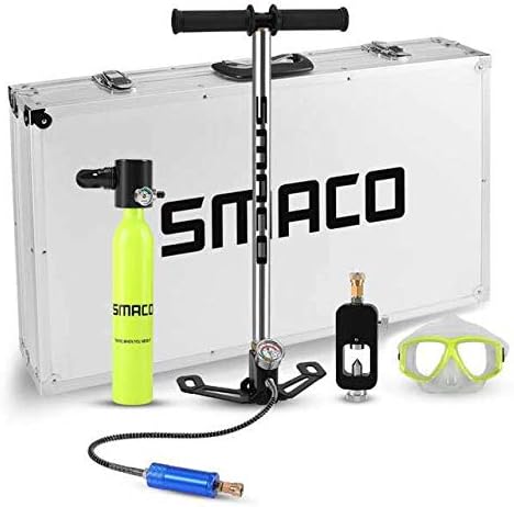 QSQ GLG-SMACO Diving Equipment oxygen cylinder set Mini scuba tank total freedom breath underwater for 5 to 10 minutes