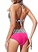 Niveltm Sexy Boho 2pcs Bikini Set Polka Dots Striped Halterneck Swimwear,Black,Small