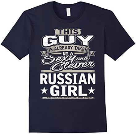 Mens Russian Girl Shirt Gift For Boyfriend Husband Fiance 1 Large Navy
