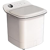 beici 13-inch Foot Spa with Fully Automatic Electric Massage Dual-Action System, Integrating Electric Massage Rollers and Shiatsu Functionality, Featuring a Timer and Water Temperature Control