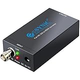 eSynic SDI to HDMI Converter Mini 3G SDI HDMI Adapter - Full HD 1080P SDI to HDTV Audio Converter - Supports HD-SDI, SD-SDI and 3G-SDI Signals Display on HDMI Monitor