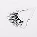 Arimika Natural Handmade Short Soft Mink Strip False Eyelashes For makeup 1 Pair Pack