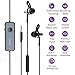 ENKLEN Active Noise Cancelling Wired in-Ear Earbuds with MEMS Microphone, 3.5mm Jack ANC Stereo Earphone for Android & iPhone iPad, 20 Hours Play Time