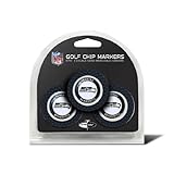 Set of 3 Seattle Seahawks Poker Chips with removable Golf Ball Markers