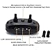 MK Global Bark Collar – Barking Dog Deterrent for Small,Medium,Large Dogs Vibration and Sound Mode - Humane Dog Barking Control Device No Shock Training Collar